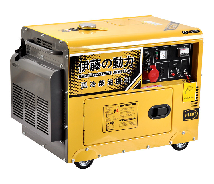 伊藤品牌柴油發(fā)電機5千瓦三相380V